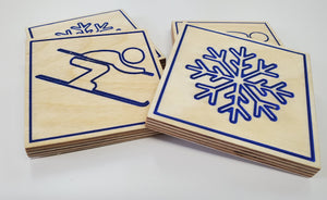 Ski coaters