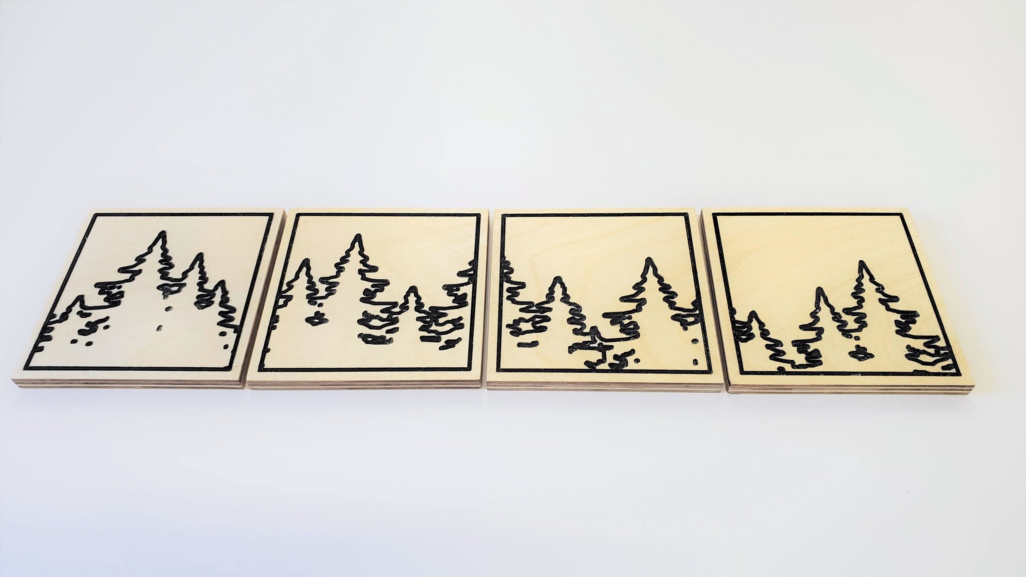 Firs coasters