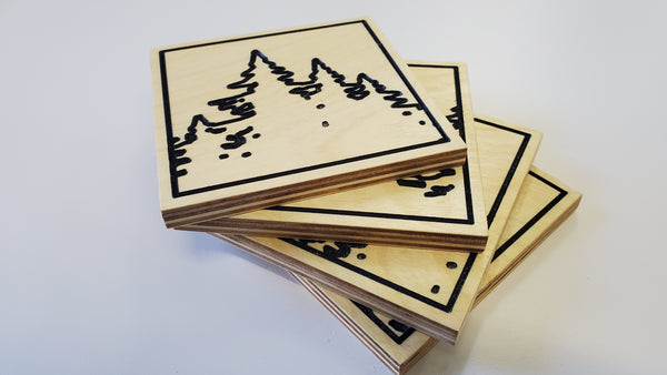Firs coasters