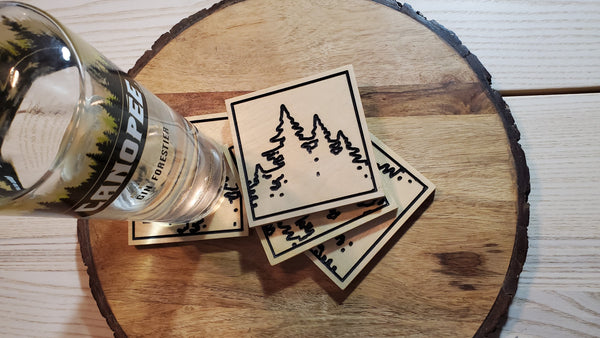 Firs coasters