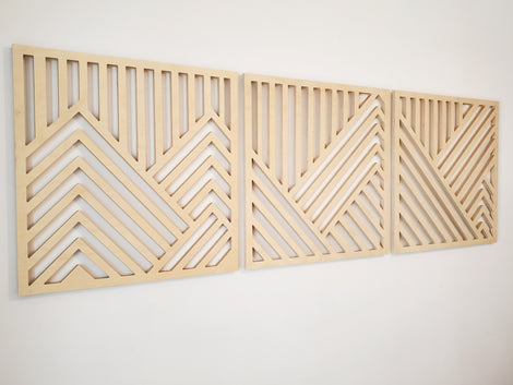 Wood wall art