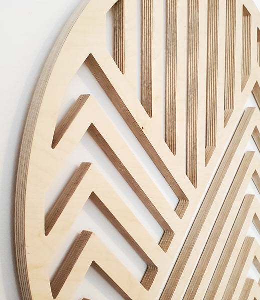 Wood wall art